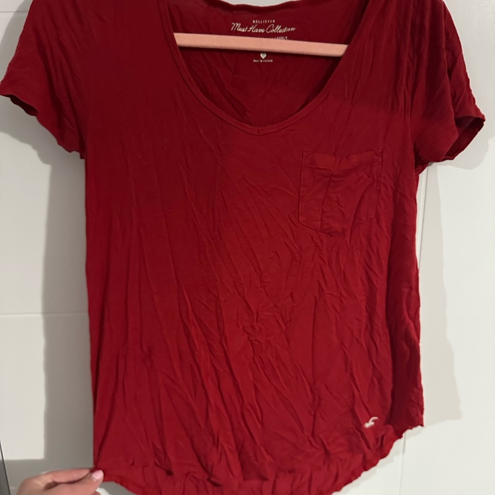 Hollister Red Women's Top